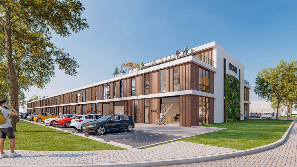 Exterieur Rendering Kraaivenstraat Tilburg