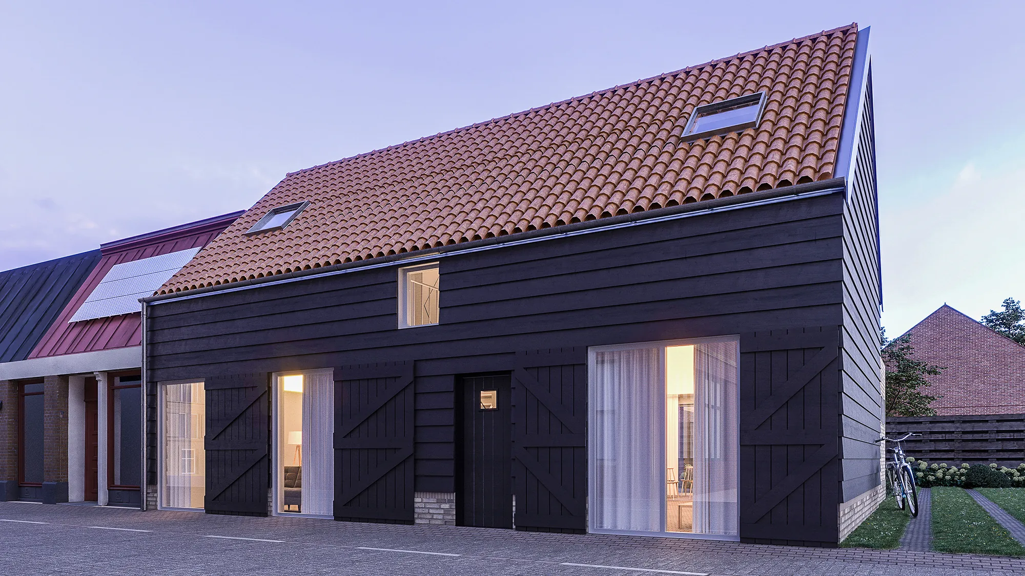 Architekturvisualisierung im Bild von Studio Renders