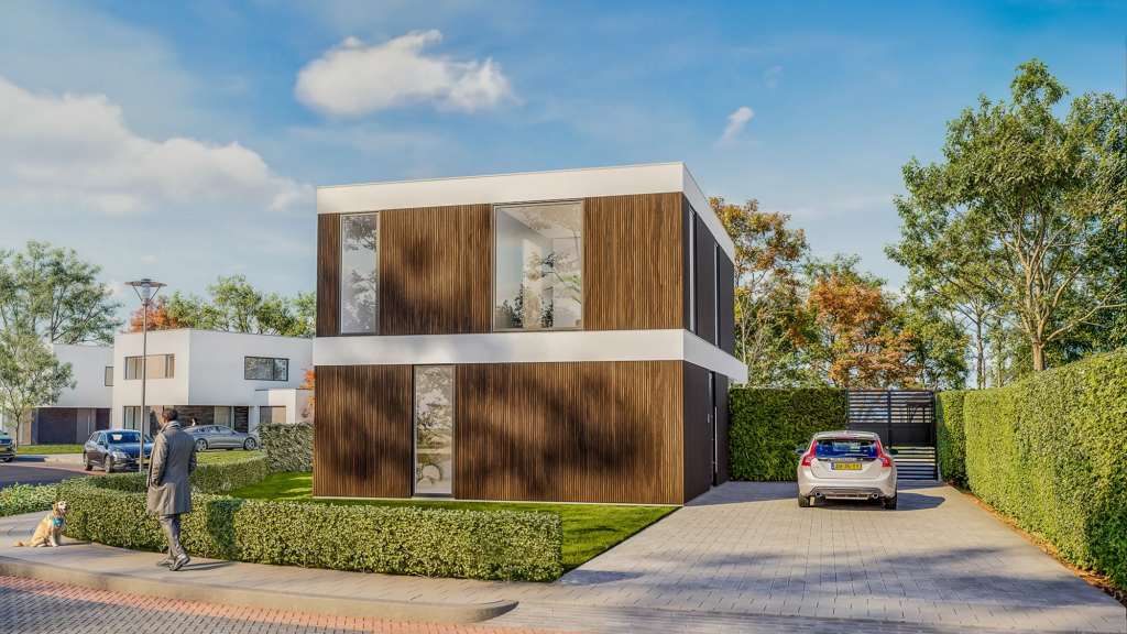 Exterieur Visualisatie Kebony