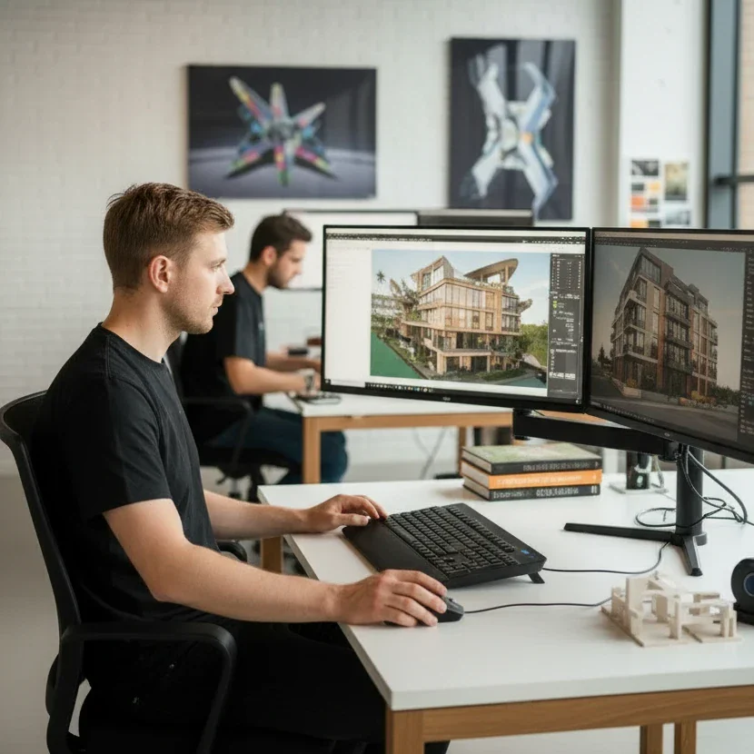 Visuelles Immobilien- und Produktmarketing